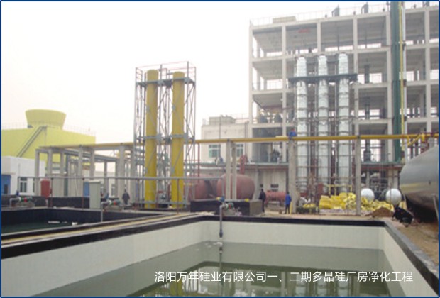 洛陽萬年硅業(yè)有限公司一、二期多晶硅廠房凈化工程.jpg